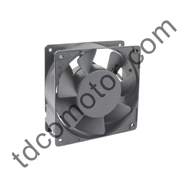 AC محوری فین 120x120x38 7 بلیڈز YZ-12038-7P آستین بیئرنگ بال بیئرنگ