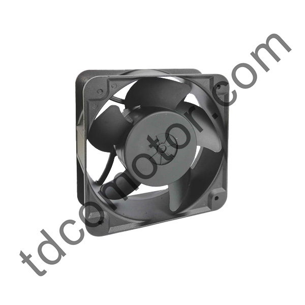 AC محوری فین 150x150x50 YZ-15050 بازو بیئرنگ بال اثر