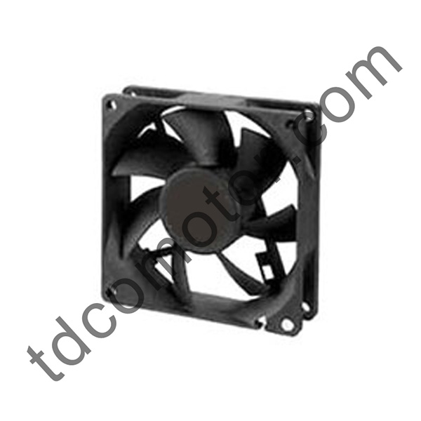 DC محور فین 80x80x20 YZ-8020D بازو بیئرنگ بال اثر