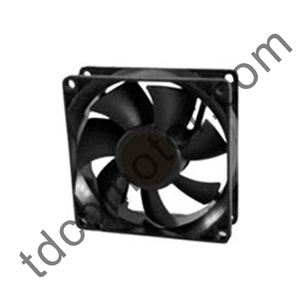 DC محور فین 80x80x25 YZ-8025D بازو بیئرنگ بال اثر